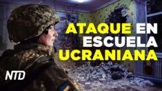 Ataque en escuela ucraniana deja civiles heridos; Moscú expulsa a alto diplomático de EE. UU. | NTD