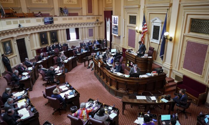 El Senado de Virginia se reúne en Richmond, Virginia. Imagen de archivo. (Drew Angerer/Getty Images)
