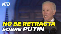 Presionan a Biden por comentarios sobre Putin; DeSantis promulga ley tras críticas de Hollywood NTD