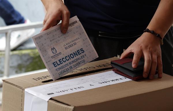 Los colombianos irán a las urnas el 13 de marzo. Fotografía de archivo. EFE/Mauricio Dueñas Castañeda
