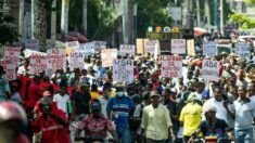 Haitianos se manifiestan en contra de los secuestros y la ola de violencia