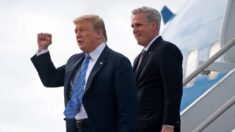 El rol de Trump en el GOP de la Cámara depende de si se postula para presidente: McCarthy