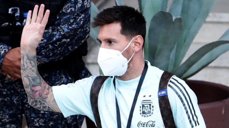 El jugador de la selección argentina Lionel Messi, en una fotografía de archivo. EFE/Rayner Peña