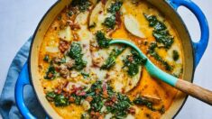 Sopa de imitación: Esta receta de “Zuppa Toscana” supera al popular menú de Olive Garden