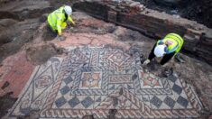 Arqueólogos descubren mayor mosaico romano cerca de The Shard, en pleno centro de Londres