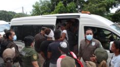 Quinta caravana migrante avanza seis horas y es disuelta en sureste de México