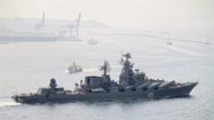 El Ministerio de Defensa ruso informa de que el buque Moskva se ha hundido