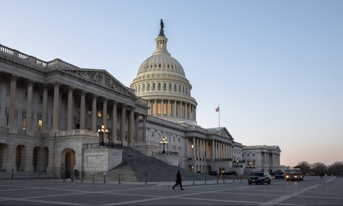El edificio del Capitolio en Washington D.C., el 30 de enero de 2018. (Por Samira Bouaou/The Epoch Times)