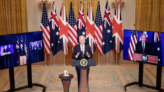 Biden con los líderes del AUKUS anuncian plan de misiles hipersónicos