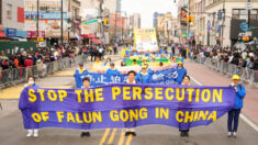 2000 personas se manifiestan en Nueva York para denunciar la situación de grupo de fe en China
