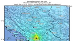 Un muerto y varios heridos en un sismo de magnitud 5.7 en Bosnia