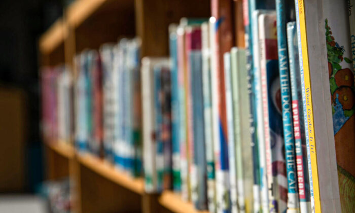Una imagen de archivo de una biblioteca escolar. (John Moore/Getty Images)
