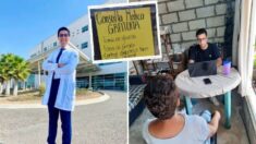 Médico mexicano cumple promesa de ofrecer consulta gratuita en el pueblo de su madre