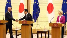 Líderes de Japón y la UE anuncian una asociación digital ante la agresividad de China