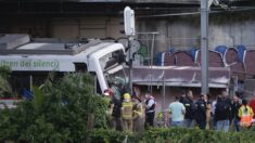 Un muerto y 86 heridos por un choque de trenes en España
