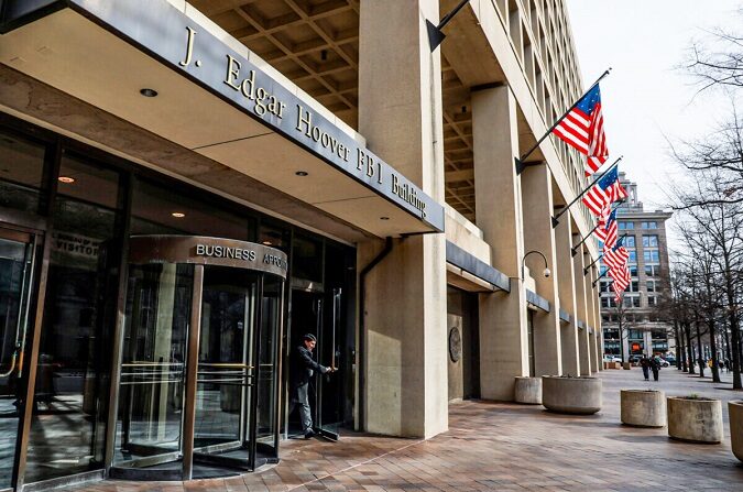 La sede del FBI en Washington el 2 de enero de 2020. (Samira Bouaou/The Epoch Times)

