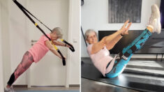 Estrella del fitness de 82 años adora el gimnasio y desafía estereotipos de edad: ¡Mire sus videos!
