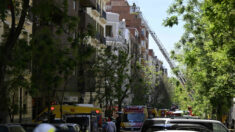 Dos muertos y 18 heridos por la explosión en un edifico de Madrid