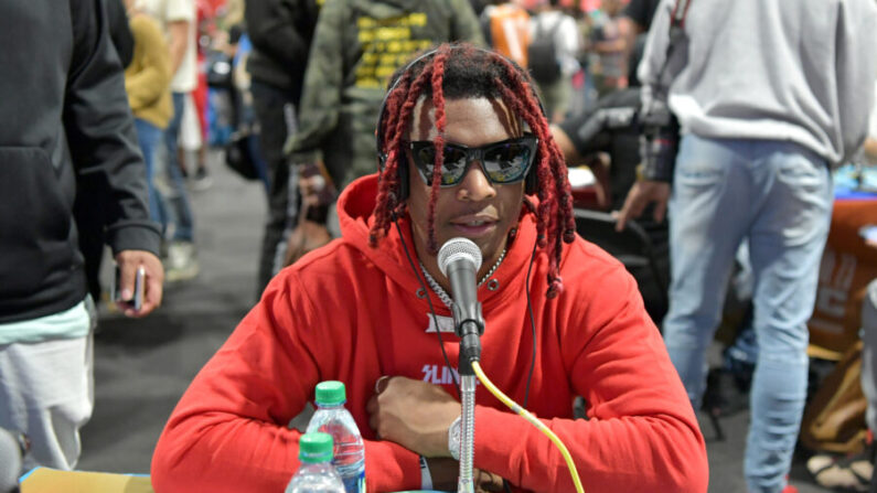 Lil Keed asiste al Centro de Transmisión de Radio de los Premios BET 2019, en el Teatro Microsoft de Los Ángeles, el 21 de junio de 2019. (Amy Sussman/Getty Images para BET)
