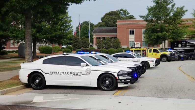 Snellville Police Department cars in a file photo. (Snellville Police Department)
