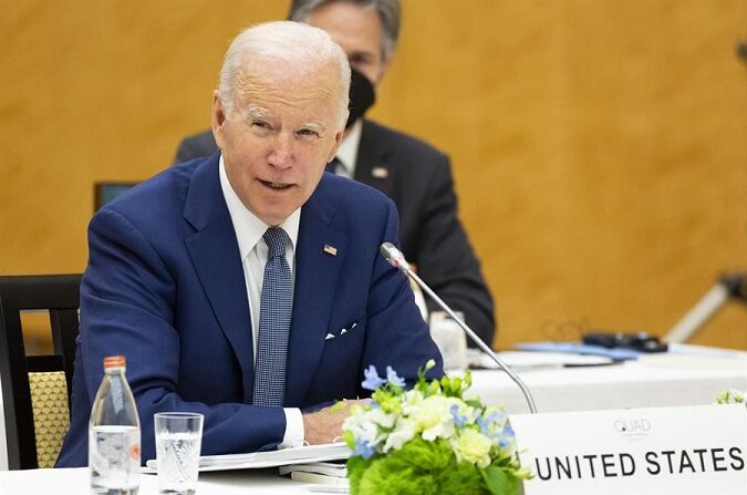 El presidente de EEUU, Joe Biden, este 24 de mayo de 2022 en Tokio. EFE/EPA/Yuichi Yamazaki / POOL

