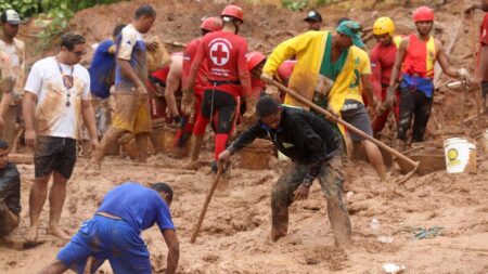 Al menos 28 muertes en el nordeste de Brasil debido a las fuertes lluvias