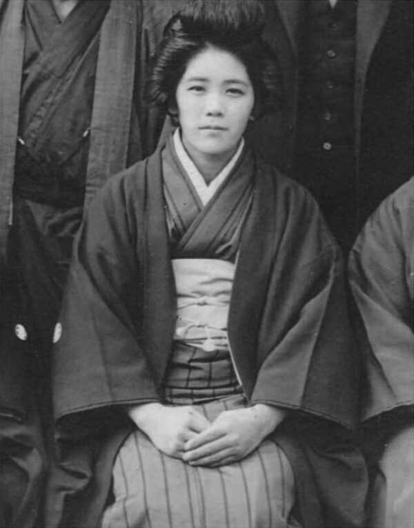 Kane Tanaka en 1923.