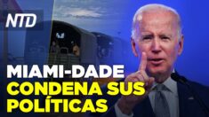 Miami-Dade condena política de Biden sobre Cuba; Biden presiona a petroleras por altos costos