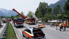 Al menos cuatro muertos y varios heridos en accidente de tren al sur de Alemania