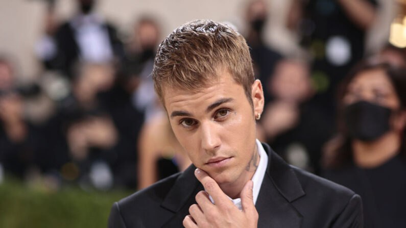  Justin Bieber asiste a la Gala Met 2021 en el Metropolitan Museum of Art el 13 de septiembre de 2021 en la ciudad de Nueva York. (Dimitrios Kambouris/Getty Images for The Met Museum/Vogue )