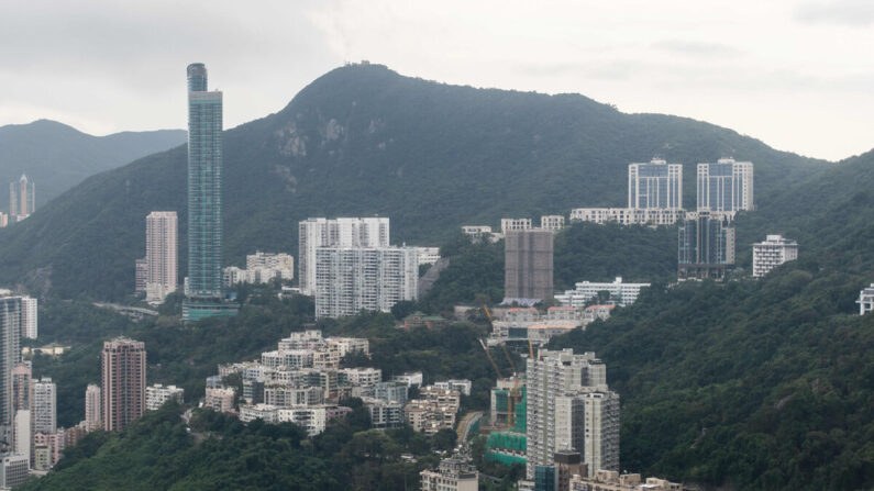 Mount Nicholson tiene una de las urbanizaciones de lujo más caras de Hong Kong. (Anthony Wallace/AFP vía Getty Images)