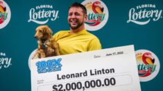 Hombre de Florida atribuye a su perra embarazada el haber ganado premio de lotería de USD 2 millones