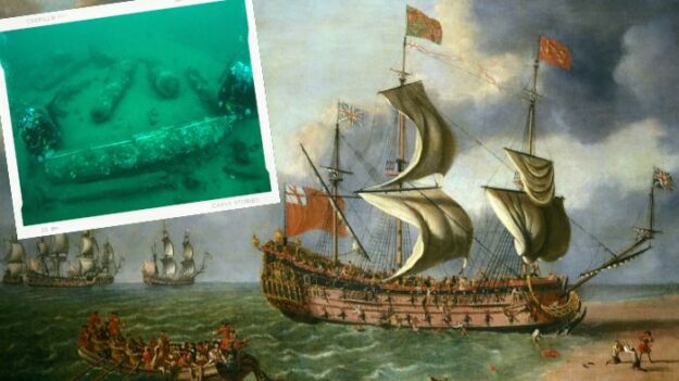 Revelan “fantástica cápsula del tiempo” de barco hundido hace 340 años