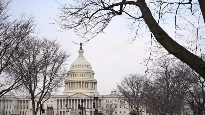 El Capitolio de Estados Unidos en Washington, el 31 de enero de 2022. (Mandel Ngan/AFP vía Getty Images)
