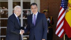 Pedro Sánchez recibe a Joe Biden para una reunión oficial