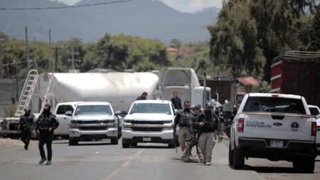 Nueve muertos y 15 detenidos deja jornada violenta en oeste de México