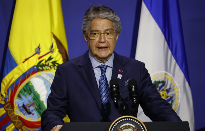 El presidente de Ecuador, Guillermo Lasso, en una fotografía de archivo. (EFE/Alberto Valdes)