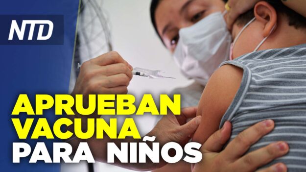 FDA autoriza vacuna COVID para menores de 5 años; Chocan contra tienda de Trump en Massachusetts