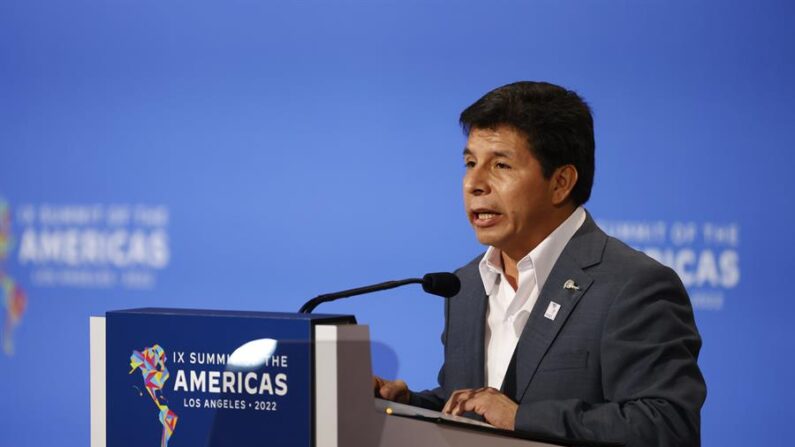 El presidente de Perú, Pedro Castillo, en una fotografía de archivo. EFE/Alberto Valdés