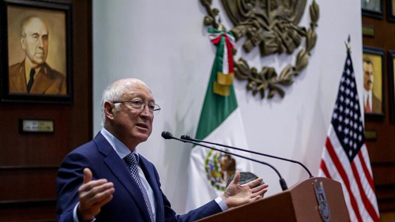 El embajador de Estados Unidos en México, Ken Salazar. EFE/Sergio Adrián Flores/Archivo