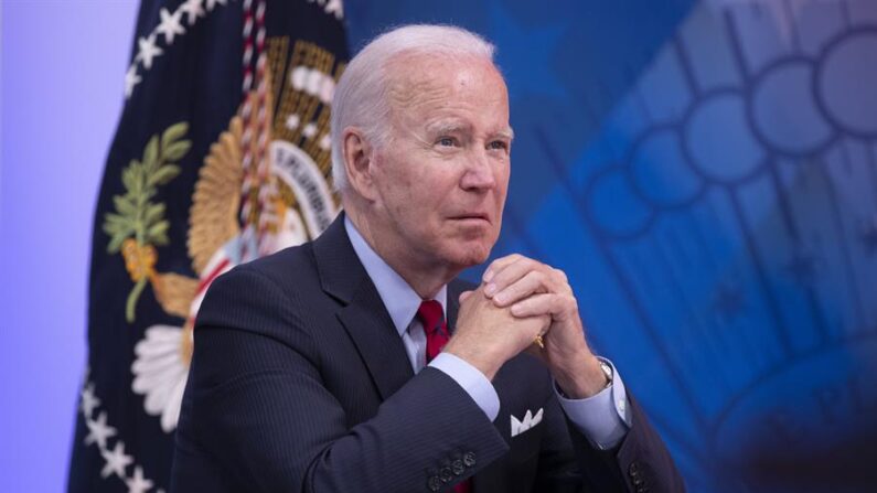 El presidente de EE.UU. Joe Biden en una fotografía de archivo. EFE/EPA/Michael Reynolds 