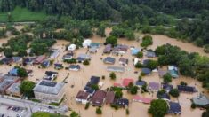 Ocho muertos y miles sin electricidad por inundaciones en Kentucky