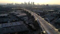 Cierran por “actividad ilegal” puente de LA dos semanas después de su apertura