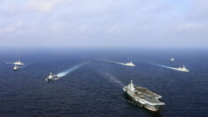 Tres buques de la Armada china navegan durante días alrededor de Japón