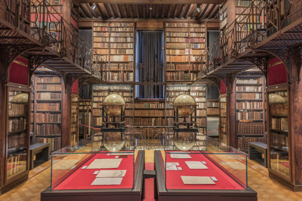 Biblioteca del patrimonio de Hendrik Conscience, Amberes, Bélgica. (Cortesía de Richard Silver)