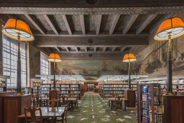 Biblioteca Pública de Los Ángeles, Los Ángeles, California. (Cortesía de Richard Silver)