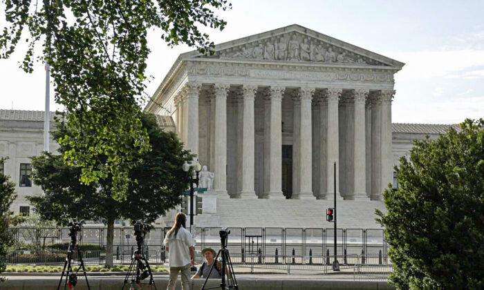 El edificio de la Corte Suprema en Washington el 21 de junio de 2022. (Anna Moneymaker / Getty Images)