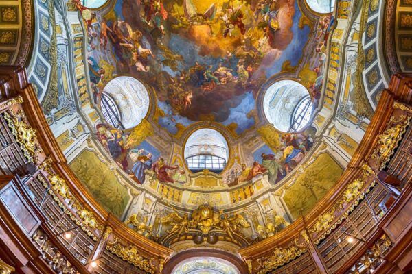 La Biblioteca Nacional de Austria, Viena, Austria. (Cortesía de Richard Silver)