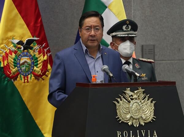 El presidente de Bolivia, Luis Arce, en una fotografía de archivo. EFE/Martín Alipaz
