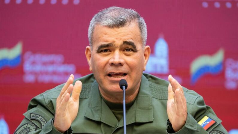 El ministro de Defensa de Venezuela, Vladimir Padrino López, en una fotografía de archivo. EFE/ Rayner Peña R.